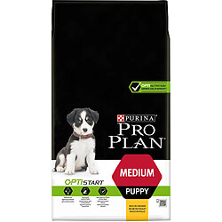 Proplan PRO PLAN Optistart Croquettes - Riche en poulet - Pour chiots de taille moyenne - 12 kg 