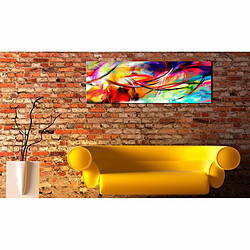 Paris Prix Tableau Imprimé Dance of the Rainbow 40 x 120 cm