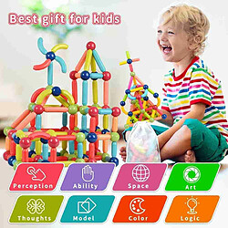 Avis KotiCidsin Jeu de Construction Magnétique, 38 PCS, Bâtons Magnétiques de Construction, Jeux Educatifs Enfant