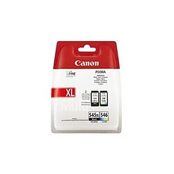 Canon PGI545XL/CLI546XL Pack 2 cartouches Noire et Couleurs (8286B007) 