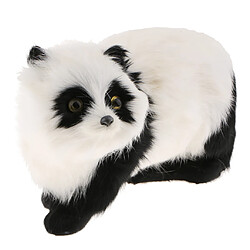 réaliste mignon panda statue intérieur extérieur jardin ornement prop modèle figure