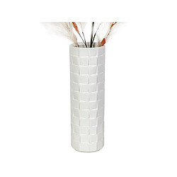 Vase Romimex Blanc Céramique 13 x 40 x 13 cm