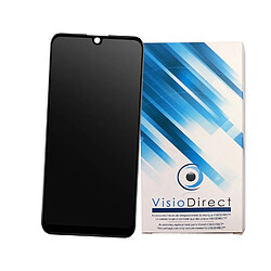 Visiodirect Ecran complet pour WIKO View 3 Lite bleu Night Blue 6.26"" Ecran LCD + vitre tactile Téléphone portable