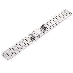 Acheter Wewoo Bracelet argent pour Huawei montre intelligente cachée papillon boucle 3 perles en acier inoxydable