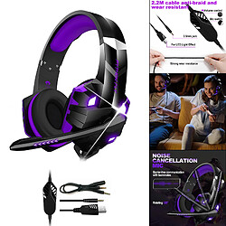 Casque de jeu filaire Noise Cancel pas cher