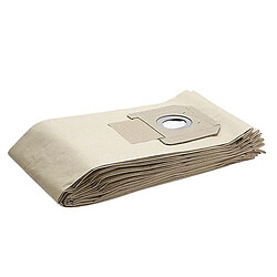 Lot de 5 sacs filtrants papier Kärcher NT 45 NT 55 NT 561 NT 611