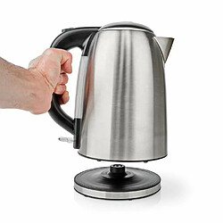 Avis NEDIS Cafetière Machine à café Programmable Inox 1.5L 900W + Bouilloire RETRO INOX 1L7 2200W