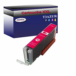 Cartouche Compatible Canon CLI581 Magenta - T3AZUR Cartouche Compatible pour Canon Pixma TS6250, TS6251 Magenta - T3AZUR