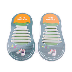 facile sans cravates lacets élastique silicone plat chaussure en dentelle pour les enfants rose lacets de chaussures plates imperméables