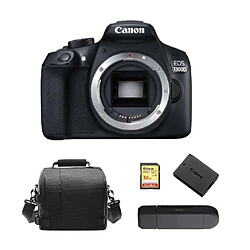 CANON EOS 1300D Body + 32GB SD card + camera Bag + LP-E10 Battery + Memory Card Reader