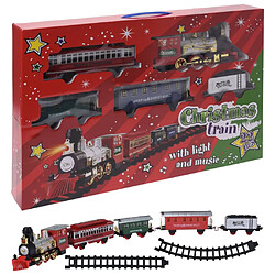 Ambiance Ensemble de train de Noël 22 pcs