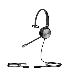 Yealink YHS36 Yealink YHS36 Casque Avec fil Arceau Bureau/Centre d'appels Noir, Argent