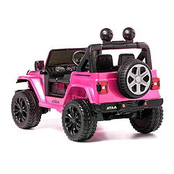 Voiture 4x4 électrique ATAA Raider 12v Rose pas cher