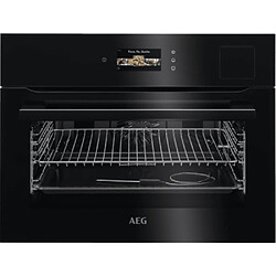 AEG KSE992220B Four Capteur d'Humidité 43L 3000W Touches Sensitives Noir