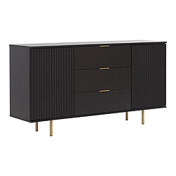 Acheter Bestmobilier Monica - buffet - noir - 150 cm