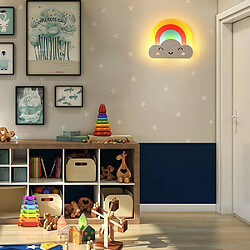 Acheter Universal Lampe murale de chambre d'enfant 10W Lampe de chevet LED Lampe murale de chambre de dessin animé (lampe tricolore)