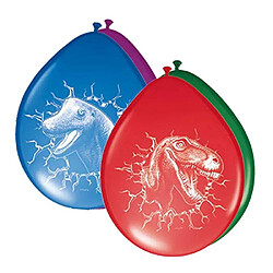 Folat- Ballons Dinosaure - 6 pièces, 61855, Multicolore