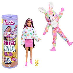 Barbie-Barbie Cutie Reveal-Poupée lapin Reve Coloré avec 10 surprises HRK38 Type de produit : POUPEE - Barbie-Barbie Cutie Reveal-Poupée lapin Reve Coloré avec 10 surprises HRK38