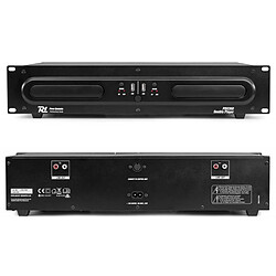 Power Dynamics PDX350 Double lecteur CD/MP3/USB - Mémoire anti-chos - Rackable