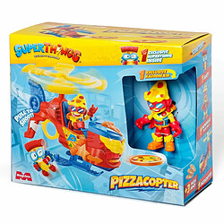 Playset SuperThings Pizzacopter 5 Pièces