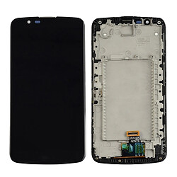 Wewoo Pour LG K10 écran LCD noir + tactile Digitizer Assemblée avec cadre pièce détachée 