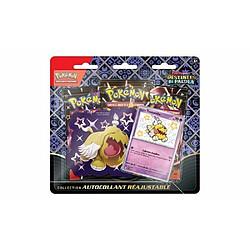 Alive Records Carte à collectionner Pokémon EV045 Pack autocollant réajustable 3 boosters