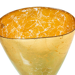 Vase Alexandra House Living Doré Verre 28 x 46 x 23 cm