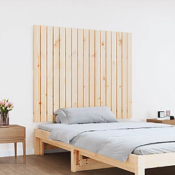 Avis Maison Chic Tête de lit scandinave pour lit adulte,Meuble de chambre murale 108x3x90 cm Bois massif de pin -MN75993