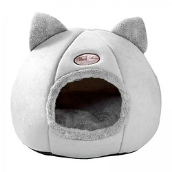 Chien maison intérieur coussin lit chenil petit 2xPet Nest Chien Chat Lit Chiot Coussin Chaud Sleeping Cave Chenil Canopy L 36CM