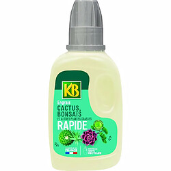 Kb Engrais Rapide Cactus, Bonsai, Succulentes Et Autres Plantes Grasses 250ml