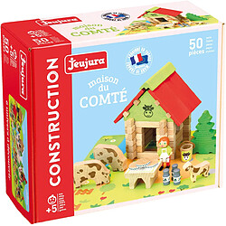 Jeu De Construction Bois - Maison Du Comte - Jeujura