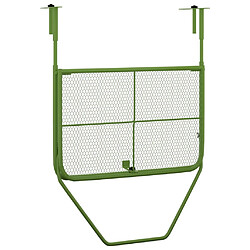 Acheter vidaXL Table de balcon Vert 60x40 cm Acier