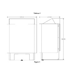 Desineo Poêle à sauna 9 Kw premium avec commandes intégrées finitions inox