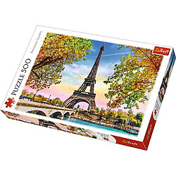 trefl- Puzzle modèle Paris 500 pièces, 37330, Multicolore