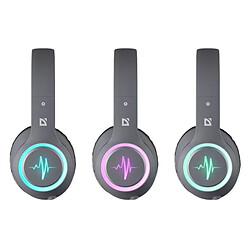 Casques Bluetooth avec Microphone Defender FREEMOTION B571 LED Gris pas cher