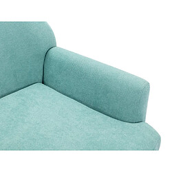 Acheter Vente-Unique Fauteuil en tissu vert d'eau PALMARELO