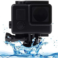 Wewoo Pour GoPro HERO4 / 3 noir +, profondeur étanche: 10m Boîtier de protection étanche avec boucle de base de montage 