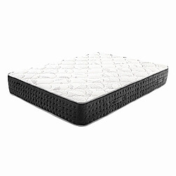 Visiodirect Matelas à ressorts ensachés MIERA , Queen Size, 160x200 cm, en mousse haute densité, Soutien très ferme 