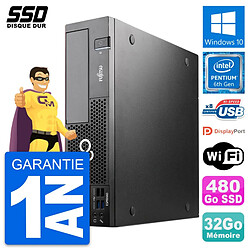 PC Fujitsu Esprimo D556 DT Intel G4400 RAM 32Go SSD 480Go Windows 10 Wifi · Occasion 