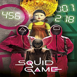 Clementoni- Squid Game Game-1000 Made in Italy, 1000 pièces, Série TV, Netflix, Puzzle Film Famosi, Divertissement pour Adultes, 39693, Multicolore