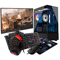 VIST Kit Gaming Ryzen 5 5600G - RAM 16Go - RX VEGA - SSD 512Go M.2 - WIFI - LCD 24 - W11 