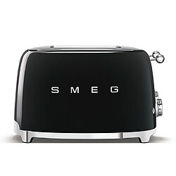 Grille-pains 4 fentes 950w noir - tsf03bleu - SMEG