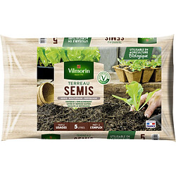 Vilmorin Terreau semis bouturage repiquage sac de 5 litres