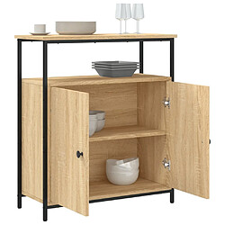 Acheter Maison Chic Buffet,Meuble de Rangement,commode pour salon,Cuisine chêne sonoma 70x30x80 cm bois d'ingénierie -MN81228