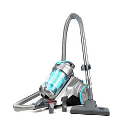 CONTINENTAL EDISON VC800SB Aspirateur traineau sans sac Silentium - 800W - 76 dB - A - Bleu