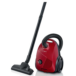 Aspirateur traineau 600w 80db rouge - bgbs2rd1 - BOSCH 