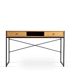 Avis Vivaldi Bureau Step 123 cm Chêne Doré/Noir