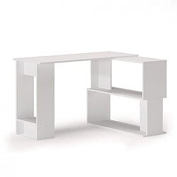 Avis Mpc Bureau blanc en forme de L 120 x 74 x 90 cm (LxHxP