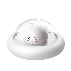 Universal Lumière de nuit LED pour les enfants, USB rechargeable, Lampe de chevet dimmable, Lumière chaude, Commande tactile, Lampe de lit chaude et mignonne comme aide au sommeil Cadeau Lampe de chambre de lit, (blanc) 