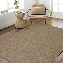 Thedecofactory JUTA ASPECT MOTIF - Tapis aspect jute à motif naturel 120x160 pas cher